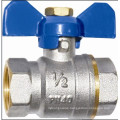 Brass Full Port Valve with Butterfly Handle/Ball Valve (a. 0110)